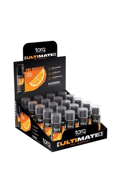 Torq Nutrition ULTIMATE Pre Workout Shot Portakal 20 Adet