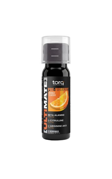 Torq Nutrition ULTIMATE Pre Workout Shot Portakal 60 ML