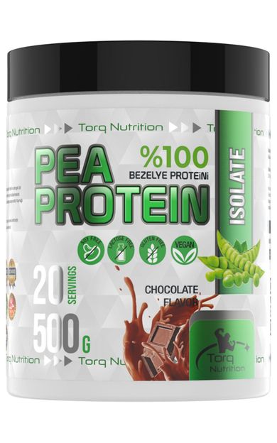 Torq Nutrition Pea Protein %100 Bezelye Proteini 500 gr - Çikolata