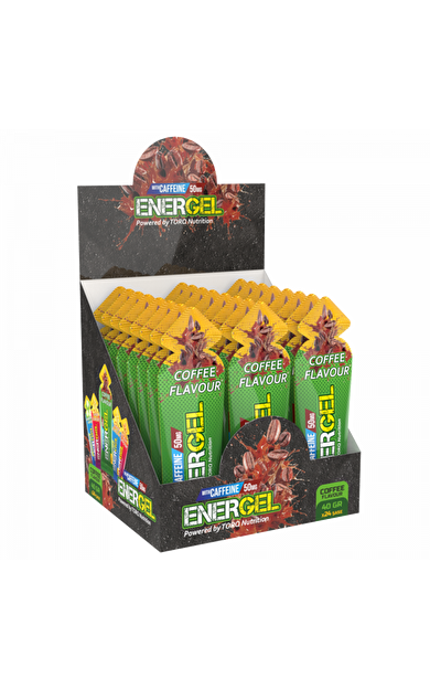 Torq Nutrition ENERGEL CAFFEİNE - Enerji ve Performans Jeli 40 gr. (Kahve) (24x40 gr.)