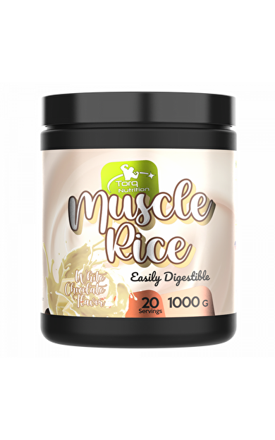 Torq Nutrition Muscle Rice - Mikronize Pirinç 1000 gr.  (Beyaz Çikolata)