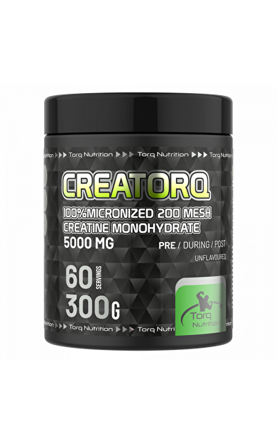 Torq Nutrition CREATORQ Creatine Monohydrate Powder - 300 gr. (Saf | Aromasız)