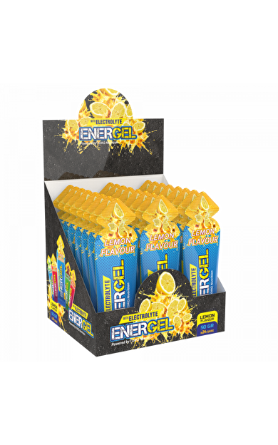 Torq Nutrition ENERGEL with ELECTROLYTE - Enerji ve Performans Jeli 50 gr. (Limon) (24x50gr.)
