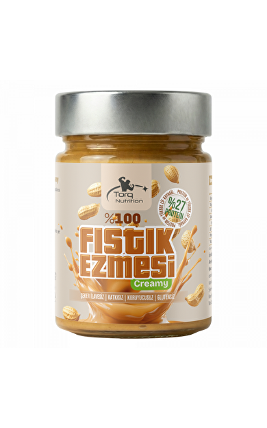 Torq Nutrition %100 Fıstık Ezmesi (Creamy)