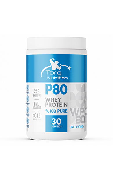 Torq Nutrition P80 Whey Protein - 900 gr. (Aromasız)