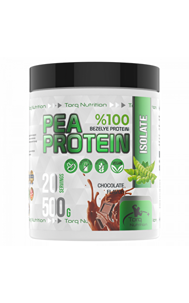 Torq Nutrition %100 Pea Protein - Bezelye Proteini - 500 gr. (Çikolata)