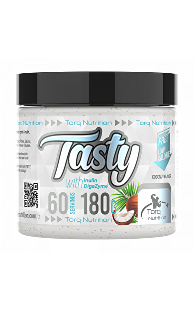 Torq Nutrition Tasty - 180 gr. (Hindistan Cevizi) (İnülin &amp; DigeZyme)