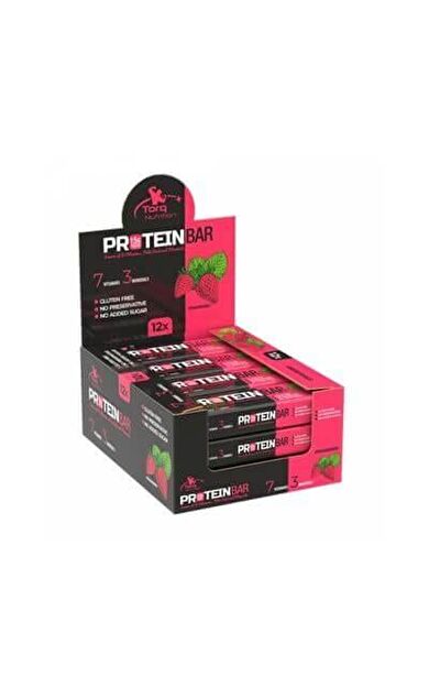 Torq Nutrition Protein Bar 50 Gr 12 Adet