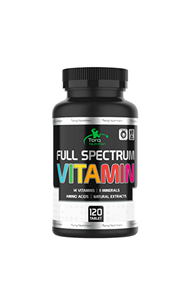TORQ NUTRİTİON Full Spectrum Vitamin 120 Tablet