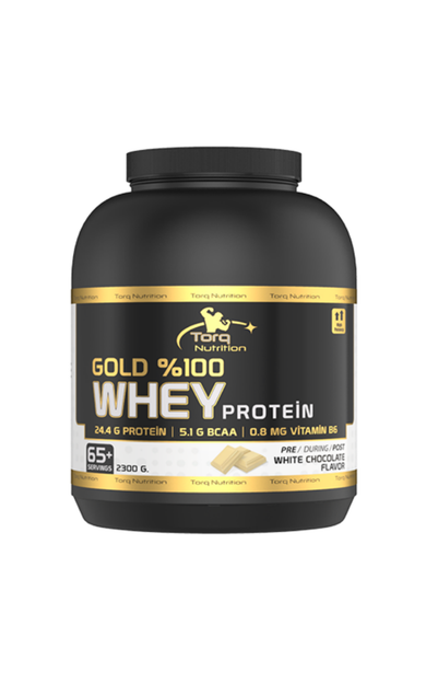 TORQ NUTRİTİON Gold %100 Whey Protein Beyaz Çikolata 2300g