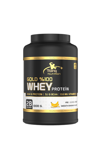 TORQ NUTRİTİON Gold %100 Whey Protein Muzlu 1000 g