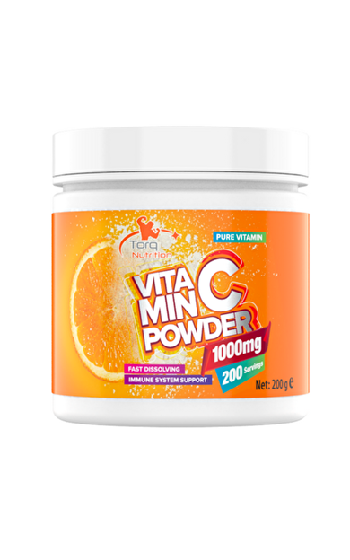 TORQ NUTRİTİON Vitamin C Powder 1000 MG 200g