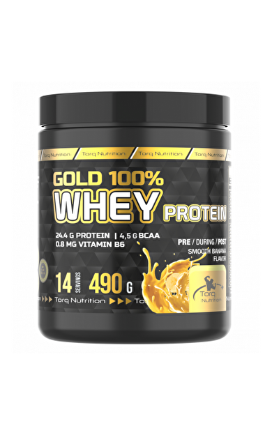 Torq Nutrition Gold %100 Whey Protein - 490 gr. (Muz)