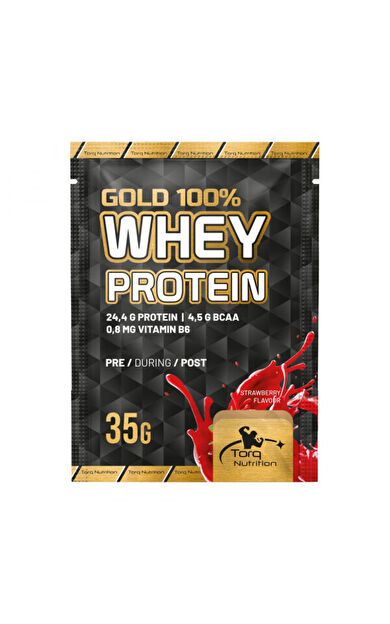 Torq Nutrition Gold %100 Whey Protein - 1 Saşe (Çilek)