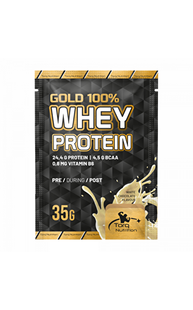 Torq Nutrition Gold %100 Whey Protein - 1 Saşe (Beyaz Çikolata)
