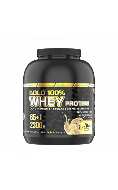 Torq Nutrition Gold %100 Whey Protein - 2300 gr. (Beyaz Çikolata)