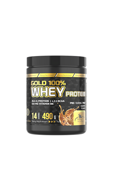 Torq Nutrition Gold %100 Whey Protein - 490 gr. (Kurabiye)