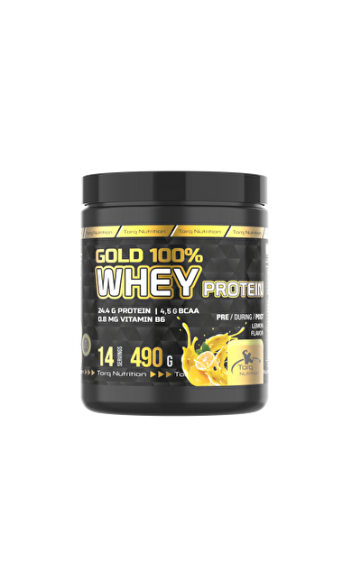 Torq Nutrition Gold %100 Whey Protein - 490 gr.  (Limon)