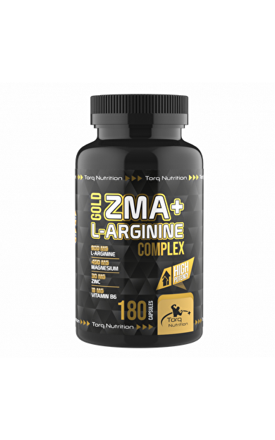 Torq Nutrition ZMA + L-Arginine Complex - 180 Kapsül