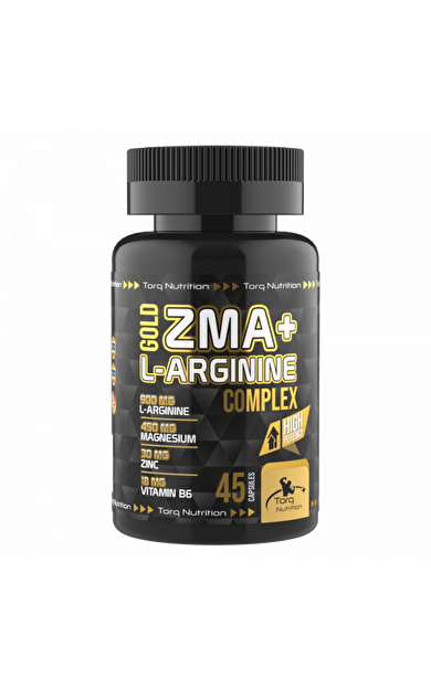 Torq Nutrition ZMA + L-Arginine Complex - 45 Kapsül