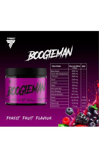 Trec Nutrition Boogieman Pre Workout 300g Forest Fruits Flavour