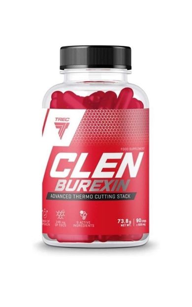 Trec Nutrition Clenburexin 90 Caps Of Most Effective Thermogenic Fat Burner Weight Loss Lean Muscle