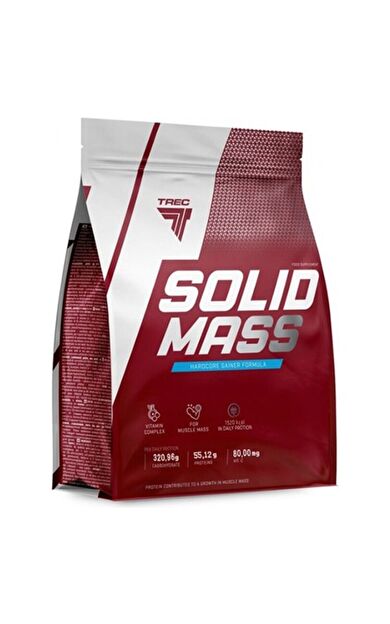 Trec Nutrition Trec Solid Mass Karbonhidrat Tozu 3000Gr - Çilek Aromalı