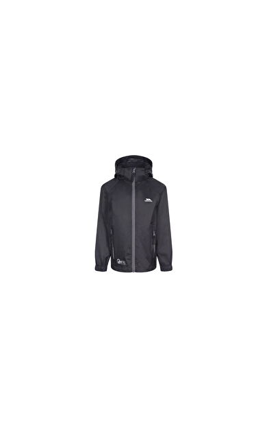 Trespass Qikpac X Packaway Çocuk Montu BLACK/NUGGET GOLD