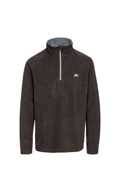 Trespass MAFLMFN10001-BLK Blackford - Male Microfleece At100 Erkek Polar