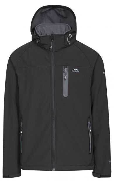 Trespass MAJKSSM20007-BLK Accelerator II - Male Softshell Jkt Tp75 Erkek Softshell Ceket