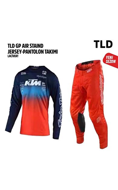 TLD Turuncu Mavi Jersey Pantolon Takımı