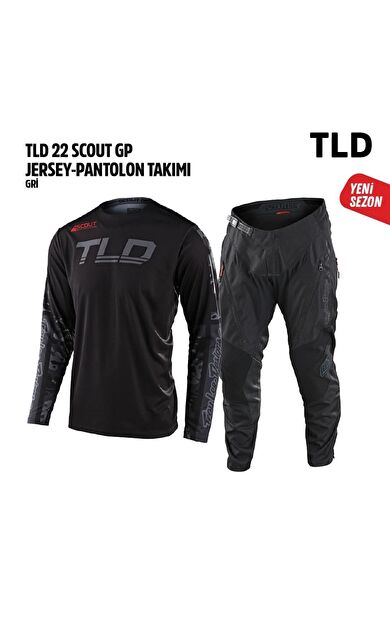 TLD Siyah Jersey Pantolon Takımı