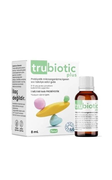Trubiotic Plus Probiyotik Mikroorganizma Damla 8ml