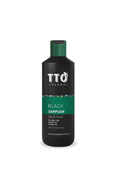 TTO Black Şampuan Saç ve Vücut 250 ml