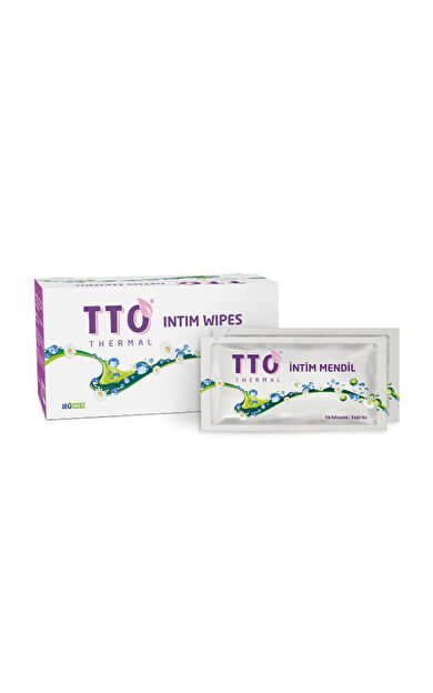 TTO Thermal İntim Mendil 12 Adet