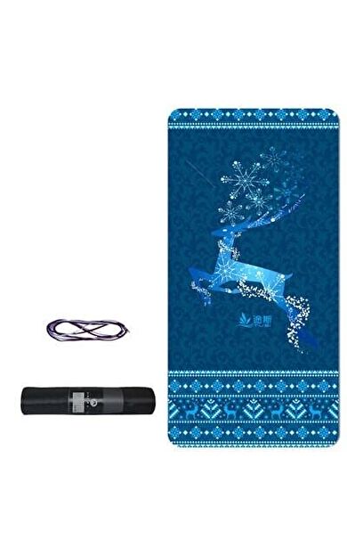 Tusi Yoga Matı Ve Pilates Minderi Geyik Desen