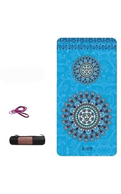 Tusi Yoga Matı Ve Pilates Minderi Mandala Desen