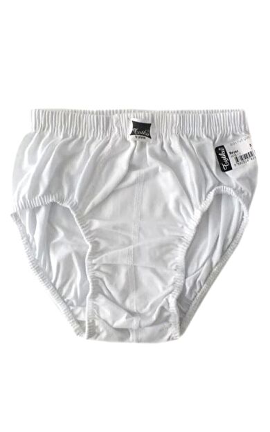 Erkek Çocuk Beyaz 6'lı Paket Külot