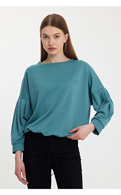 Twobull NAIROBI Kadın Sweatshirt Ada Çayı