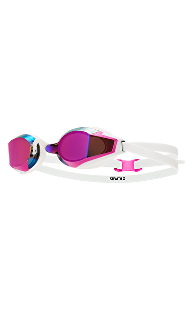 TYR Stealth-X Race Aynalı Yarış Gözlüğü (Pembe/Beyaz)