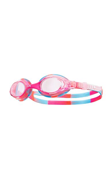 TYR Swimple Tie Dye Çocuk Gözlüğü (Pembe/Beyaz)