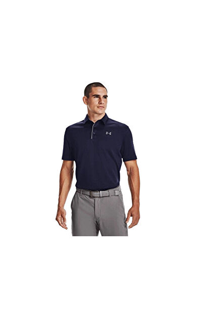 Under Armour Tech Polo Erkek Antrenman Polo Tişört 1290140-410 Lacivert