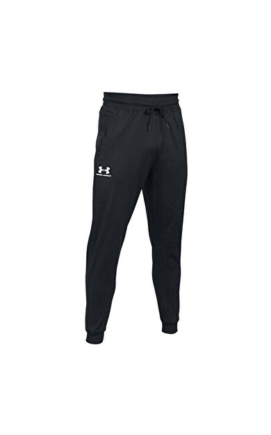 Under Armour Sportstyle Tricot Jogger Erkek Eşofman Altı 1290261-001 Siyah