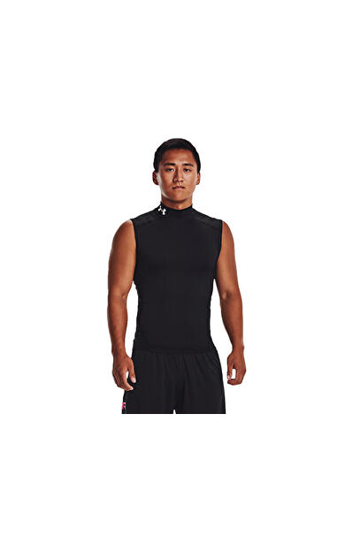 Under Armour UA HG ARMOUR COMP MOCK SL Erkek Antrenman Atleti 1361521-001 Siyah