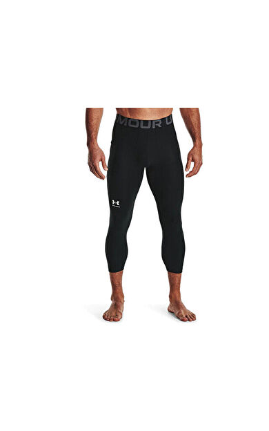 Under Armour Ua Hg Armour 3/4 Legging Erkek Antrenman Taytı 1361588-001 Siyah