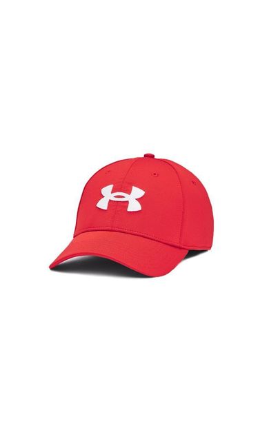 Under Armour M BLITZING LOW STR Şapka 1376700-600 Kırmızı