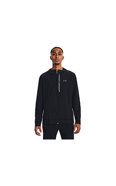 Under Armour Ua Outrun The Storm Erkek Outdoor Ceketi 1376794-002 Siyah