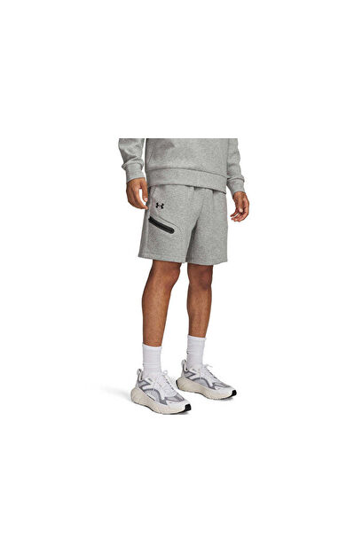 Under Armour Ua Unstoppable Flc Shorts Erkek Günlük Şort 1379809-011 Gri