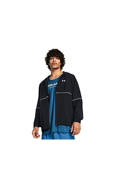 Under Armour Ua Zone Woven Jacket Erkek Günlük Ceket 1383400-001 Siyah