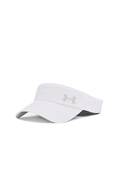 Under Armour M Velociti Visor Şapka 1383479-100 Beyaz